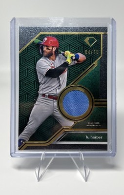 Bryce Harper 2024 Topps Diamond Icons Relic /10 Philadelphia Phillies