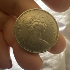 1973 UK 10 New Pence Queen Elizabeth II United Kingdom World Foreign Coins