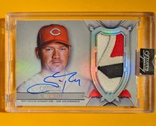 2024 Topps Dynasty Scott Rolen PATCH AUTO Silver /5 SSP - Reds #DAP-SR4