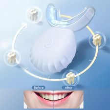 Rechargeable Teeth Whitening Device with LED Light-10X More Powerful Teeth White
