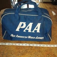 Vintage 1960's PAN AM Carry On Bag!