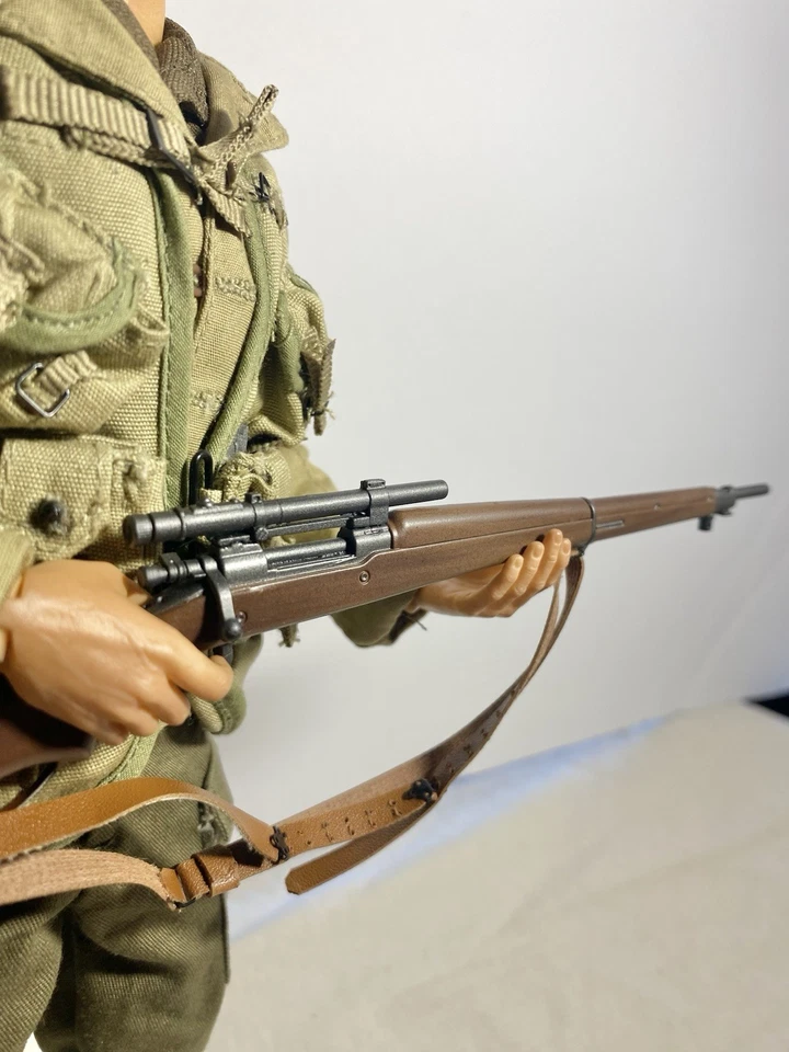 WW2 American Easy Company Sniper 1:6 Scale DID Soldier Story Spring Field Rifle - Image 2 of 4