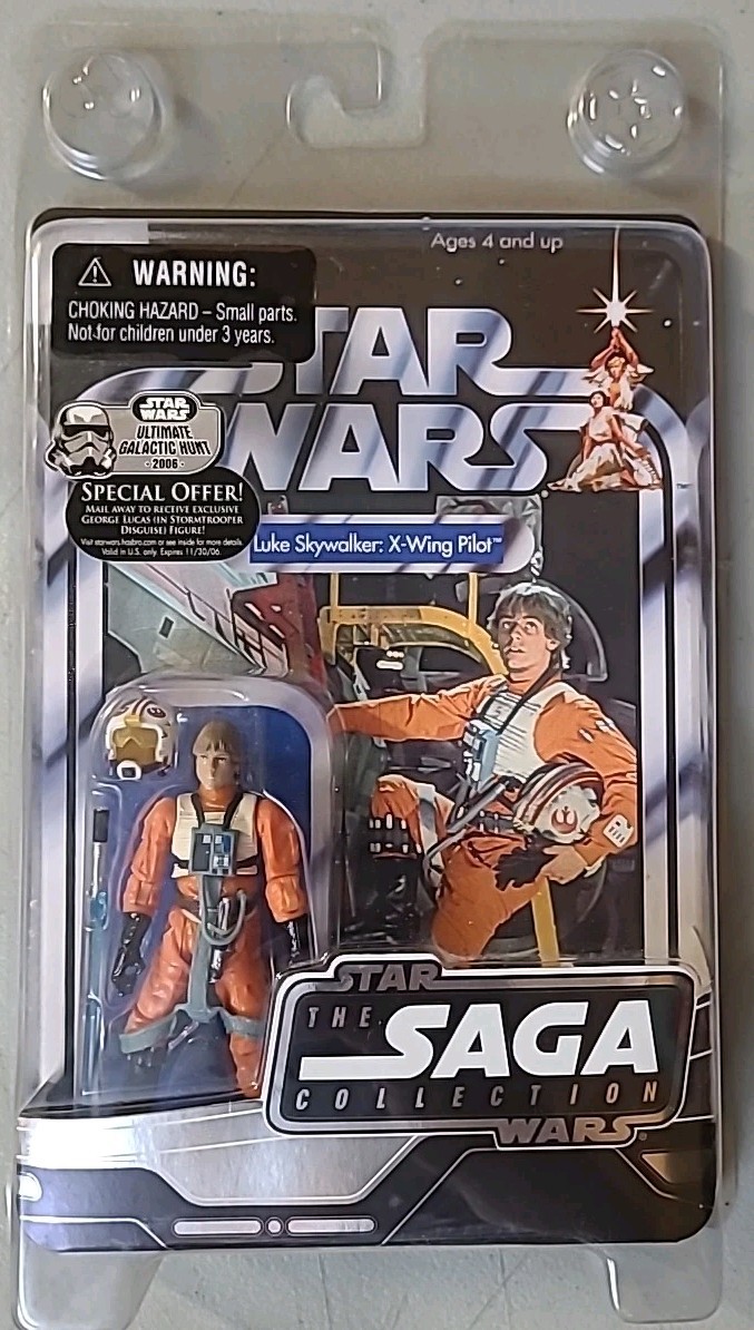 Star Wars The Saga Collection X-Wing Luke Action Figure