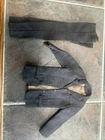 Vintage KEN DOLL 1960's Original Gray SUIT JACKET and PANTS w/Ken By Mattel TAG