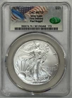 2026 Silver Eagle CAC MS70 First Delivery Paul Nugget Signature Label