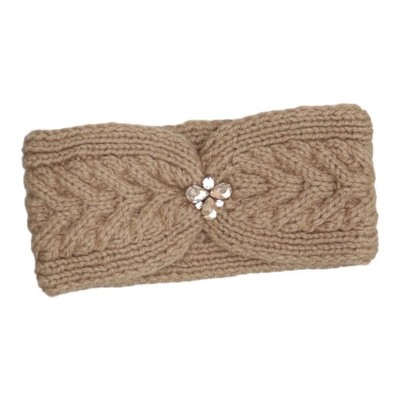 Stirnband, Mony, Wolle, Beige, Damen #qjZ
