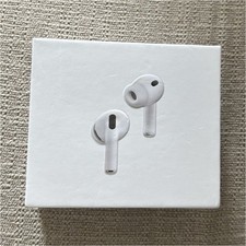 Apple AirPods Pro 3 Wireless Bluetooth Earbuds White In-Ear w/ Charging Case
