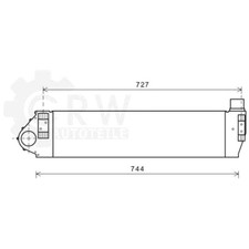 Ladeluftkühler für Renault Scénic II Megane Stufenheck BM0/1_ CM0/1_ LM0/1_