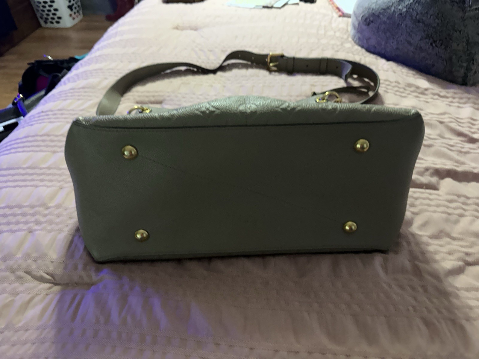 Louis Vuitton Bagatelle Shoulder Bag Dune Leather image 2