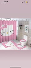 Bathroom Set with Shower Curtain
