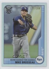 2021 Big League Veterans & Rookies Rainbow Foil /199 Michael Brosseau Mike 0y4a