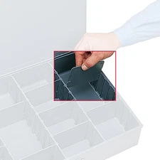 Durham Dividers (QTY-12) For Compartment Boxes - Fits Box 5671700 - Gray