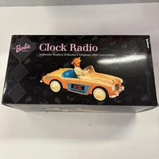 Barbie1962 Austin Healey Convertible car Clock Radio AM/FM Replica Telemania
