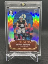 2024 Panini Donruss Optic Brock Bowers Uptown #8 CASE HIT SSP LV Raiders RC
