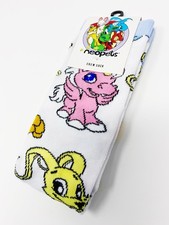 Official Hot Topic Baby Neopets Crew Socks Brand New RETIRED Neopet