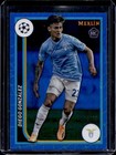 2023-24 Topps Chrome Merlin UEFA Diego Gonzalez RC Blue Refractor #/75 Lazio