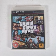 Grand Theft Auto Episodes From Liberty City Playstation PS3 Game Manual PAL