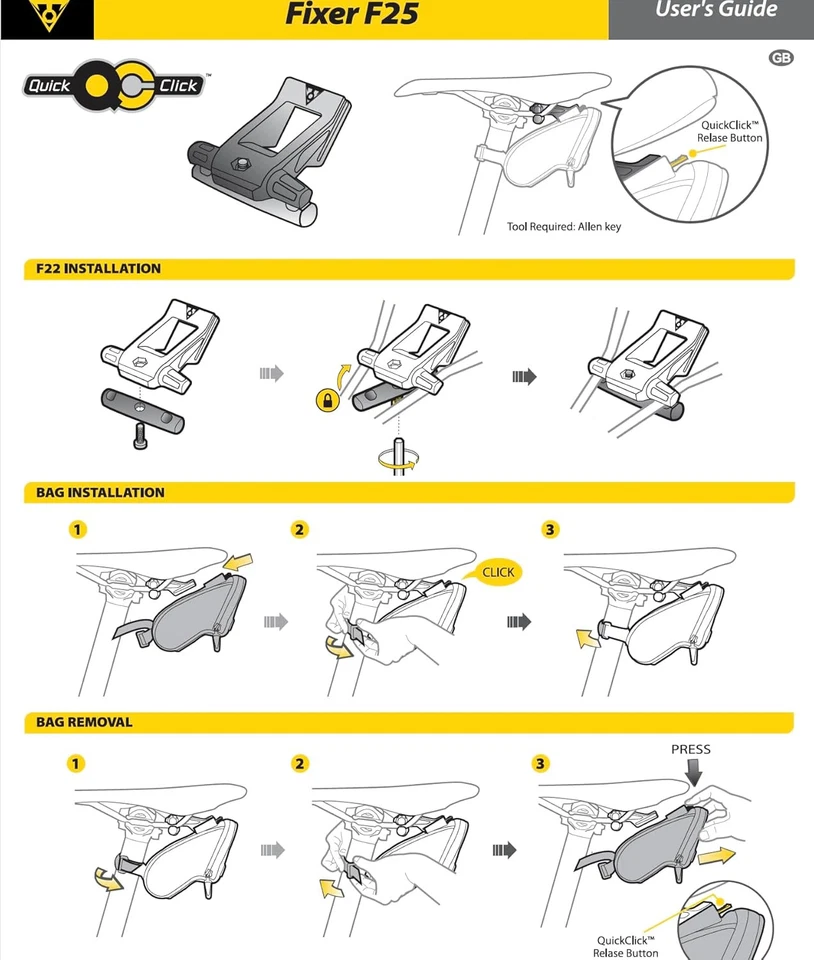 Topeak Wedge Pack Fixer - Image 2 of 4