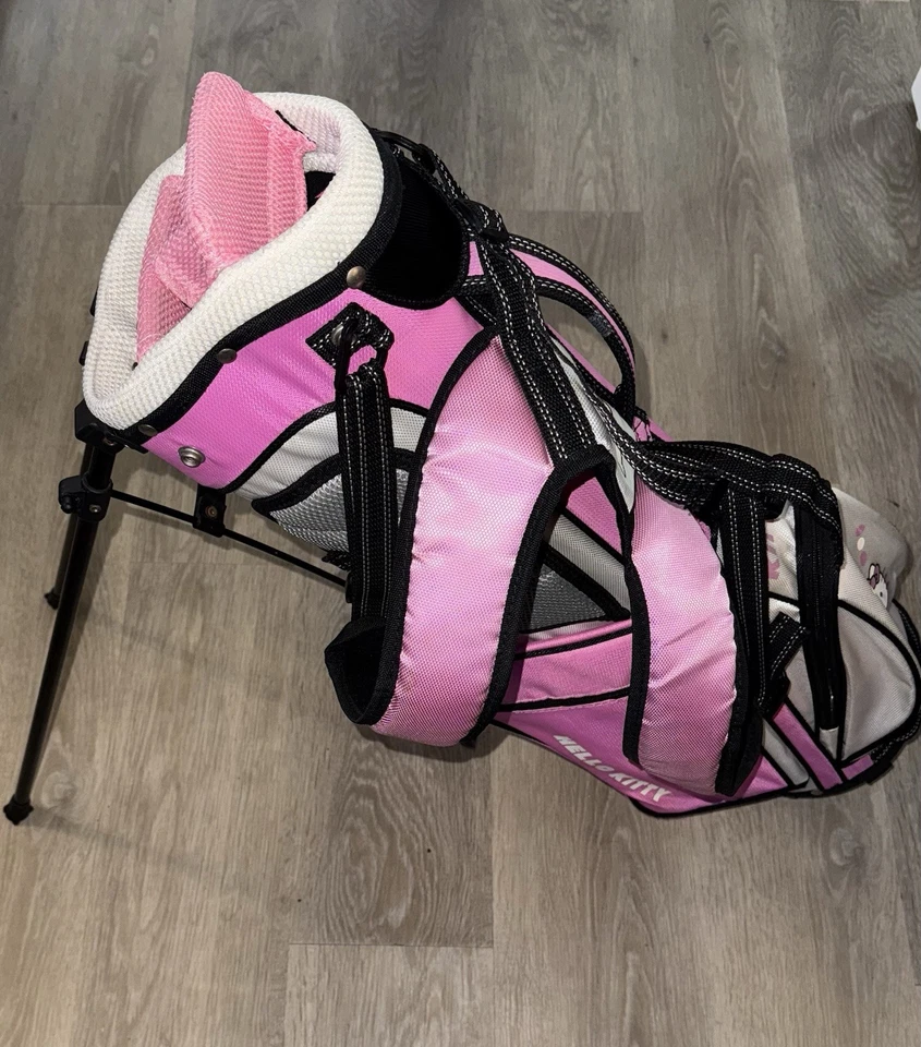 Hello Kitty Youth Golf Club Stand Bag Only. - Image 2 of 4