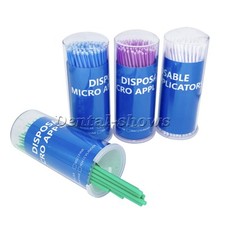 400x Microbrush Micro Brush Applicator Tips Regular, Fine, Super Fine Dental