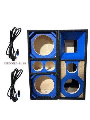 CHUCHERO BOX  8-inch AND  1D-1LA-1T BOX BRAZILIAN STYLE FREE CABLE + PLUGS