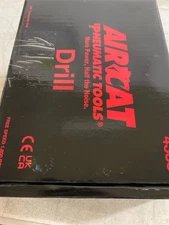 AIRCAT 4338 .6 HP 3/8" Reversible Drill with Jacobs Chuck, 1,800 RPM