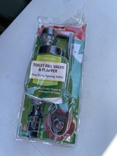 Fluidmaster Universal 400CR Toilet Fill Valve Flapper Repair Kit New