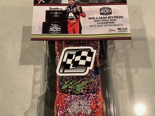 WILLIAM BYRON AUTOGRAPHED 2025 CHEVY CAMARO DAYTONA 500 RACE WIN DIECAST HAT