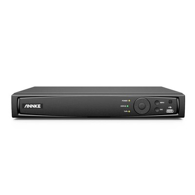 ANNKE HD 8CH 12MP 4K NVR POE IP NVR Smart Search H.265+ w 2TB HDD