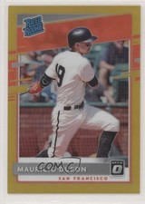 2020 Panini Donruss Optic Rated Rookies Gold Prizm 8/10 Mauricio Dubon #33 00k5