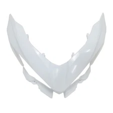 For 2018-2023 Kawasaki Ninja 400 EX400 Unpainted Front Cowl Upper Nose Fairing