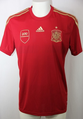 Adidas SPAIN ESPANA FEF Soccer Football ClimaLite Replica Home Tee Men L G85232 - Picture 1 of 12