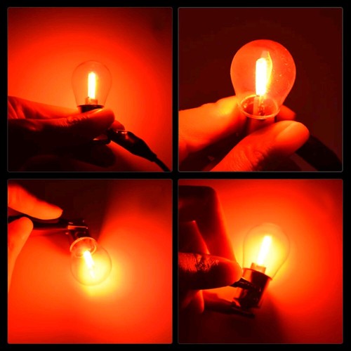 1156 BA15S 1157 BAY15D LED Filament Light COB Turn Signal Parking Reverse Lamp - Picture 9 of 14