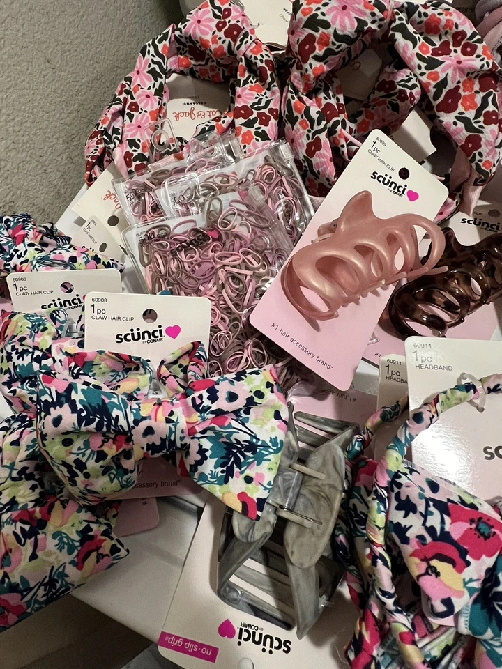 Аксессуары для волос Scunci упаковка 4 шт. - Изображение 2 из 3