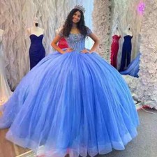 Quinceanera Dresses Vestidos De 15 Anos Ball Gown Appliques Princess Party Gowns