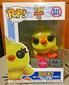 flocked ducky pop