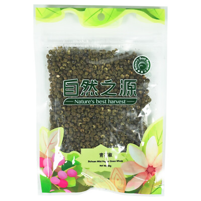 Sichuan Wild Pepper green Whole Szechuan Pfeffer grün ganz Sichuan Pepper 50g