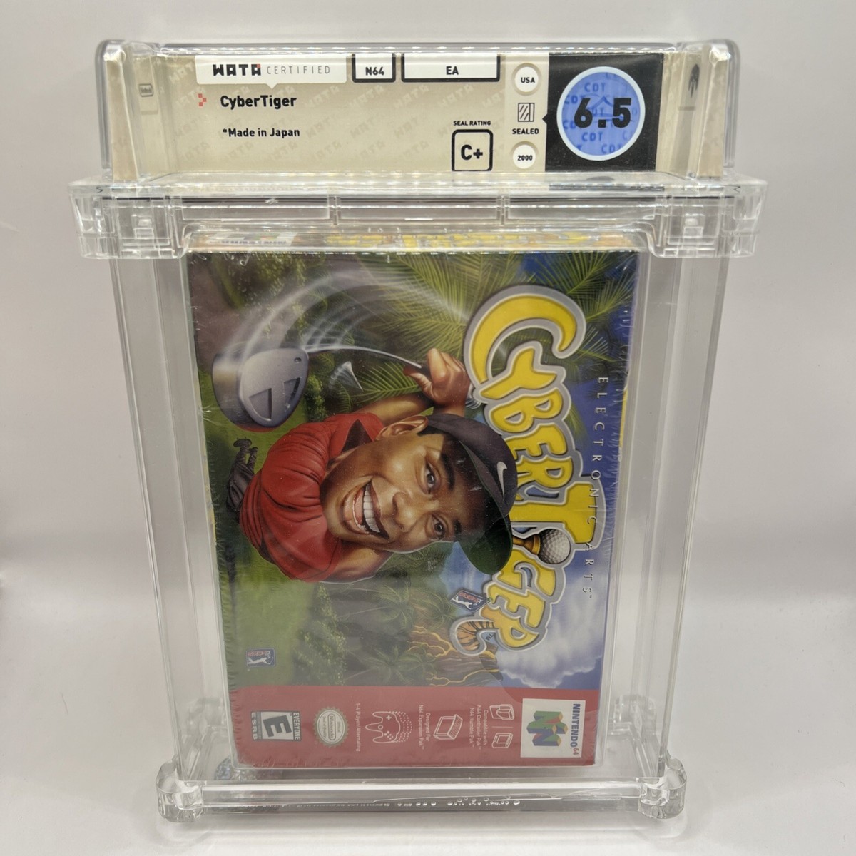 CyberTiger Nintendo 64 N64 WATA C+