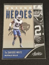 2020 Panini Absolute Football Tre'Davious White Unsung Heroes #UH-TW - Bills
