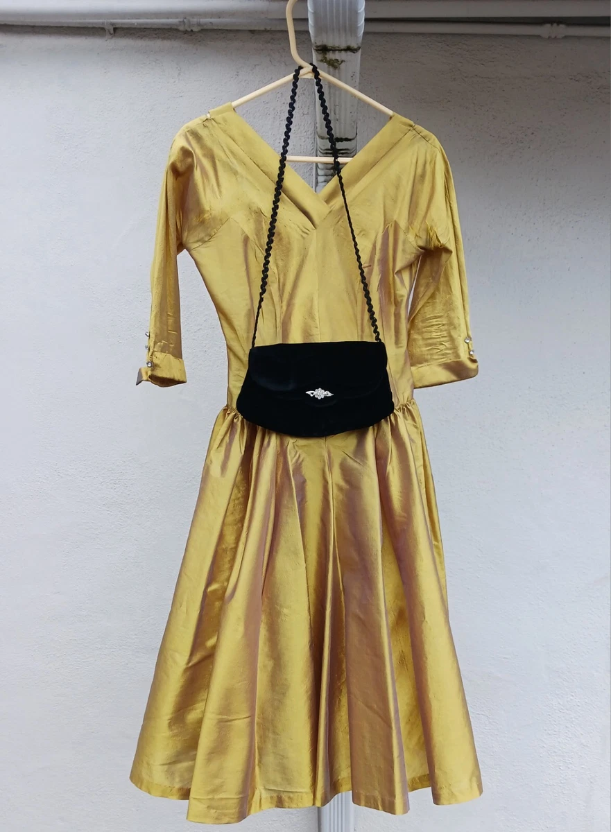 Party Gold 1950s Vintage Dresses for Women | eBay