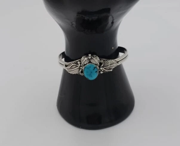 Armreif 0,925 Sterlingsilber mit Türkis - Bild 4 von 4