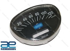 Compteur Visage Kit 120 Km/H Noir Pour Vespa 125 ET3 GTR Ts 150 Sprint Gec