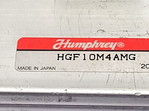 Humphrey HGF10T1G-80-PS Pneumatic Air Valve 0-100PSI w/ Manifold HGF10M4AMG - Picture 5 of 6