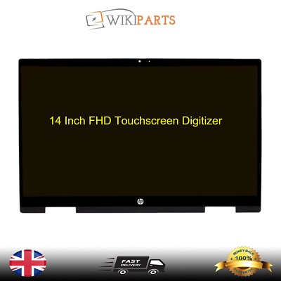 Ersatz für HP Pavilion X360 14-DY0749NZ Full HD LCD Touchscreen Baugruppe