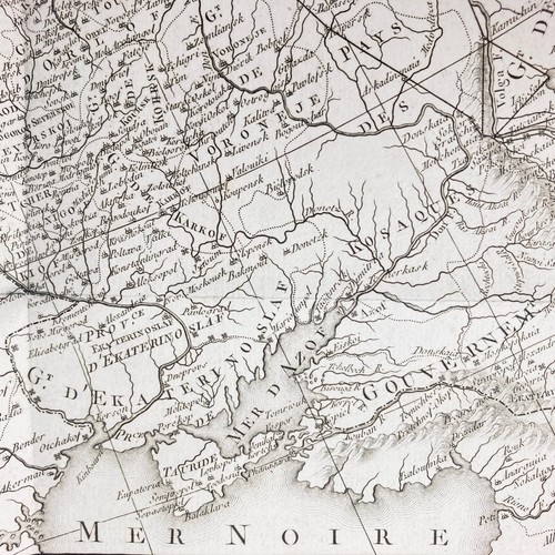 LEVESQUE : ATLAS DE L'HISTOIRE DE RUSSIE . CHEZ FOURNIER, 1812 . AVEC LA CARTE - Imagen 17 de 21
