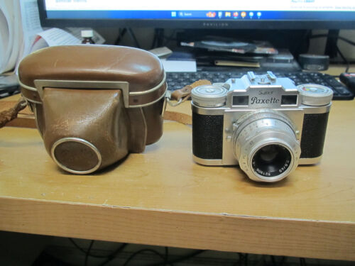 Braun Super Paxette Film Camera Steinheil Munchen Cassarit 45mm f2.8 Nurnberg - Afbeelding 1 van 6