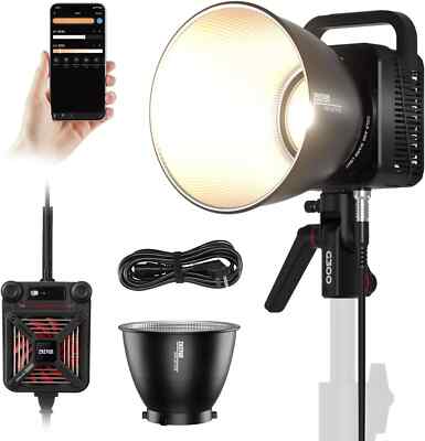 Zhiyun Molus G300, 300W LED Video COB Light Photography Lighting APP 2700K-6500K