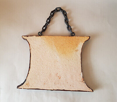 vintage Ruscha Keramik Wandplatte wall plate plaque 60er