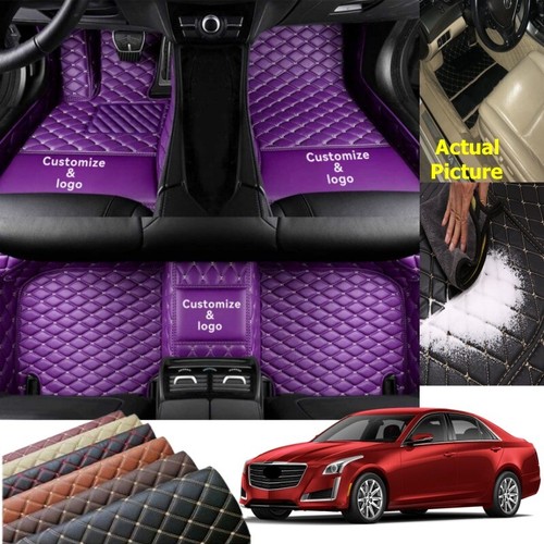 For Buick Custom Carpets All Models Cargo Liner Car Floor Mats Waterproof Rugs - Imagen 20 de 40