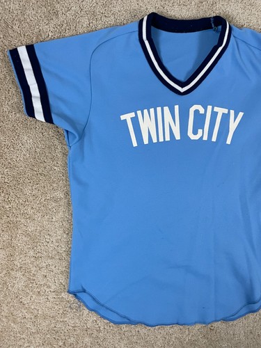 Vintage Wilson Twin City Little League Baseball Jersery Youth XL Made in USA - Picture 2 of 12